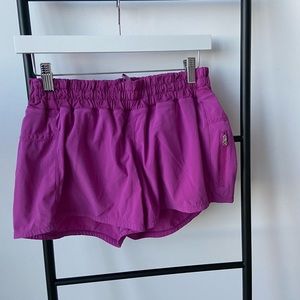 Lululemon pink shorts size 10